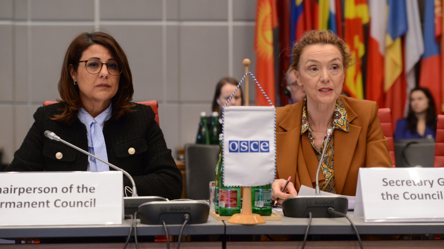 La secretaria general participa en el Consejo Permanente de la OSCE en Viena